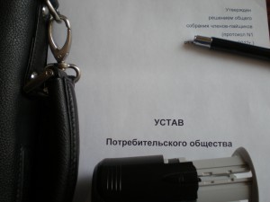 Устав потребительского общества